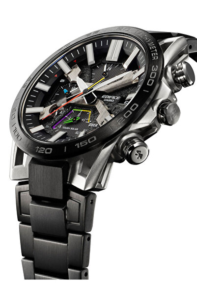 Casio Ανδρικό ρολόι Casio EQB-2000DC-1AER, Quartz, 47mm, 10ATM