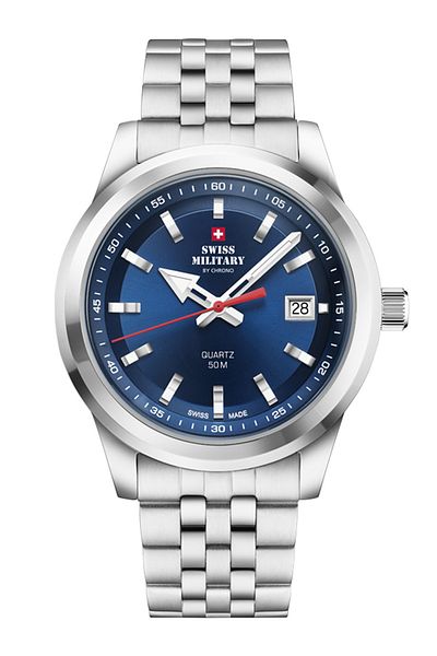 Swiss Military SM34094.03 Mens Watch 41mm 5ATM