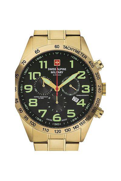 Swiss Alpine Military Mens Watch Swiss Military 70.479.114, Quartz, 45mm, 10atm