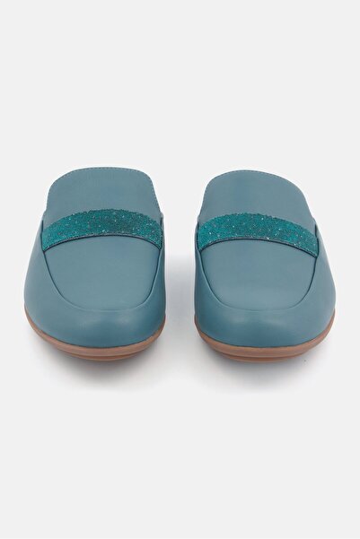 Fitflop Women Gracie Opul-Trim Mules, Teal