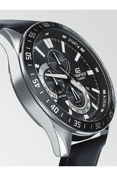 Casio Mens Watch Efv-620l-1avuef, Quartz, 48mm, 10atm