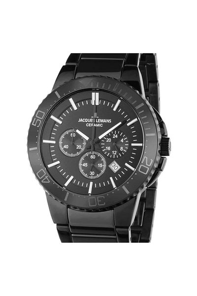 Jacques Lemans Ανδρικό Ρολόι 1-2166b, Quartz, 43mm, 10atm