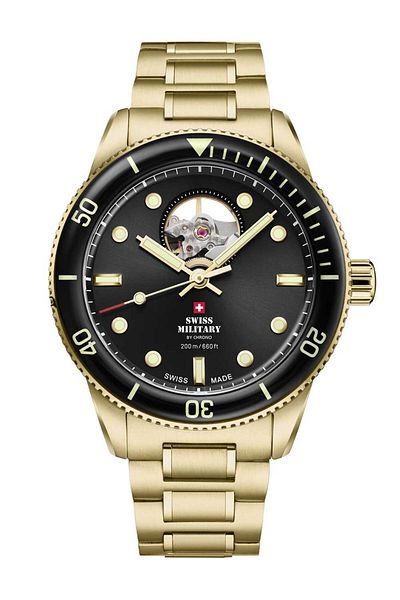 Swiss Military Mens Watch Sma34106.14, Automatic, 42mm, 20atm