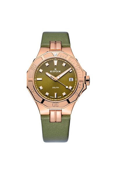 Edox Γυναικείο ρολόι Edox 53020-37RC-VR, Quartz, 38mm, 20ATM