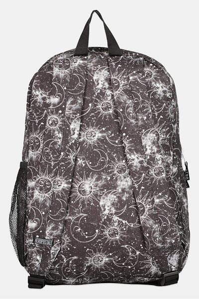 Aeropostale Women Brand Logo Backpack 41 H x 30 L x 11 W cm, Black Combo
