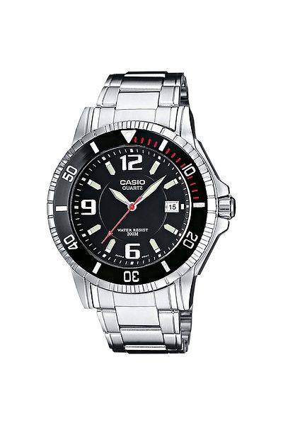 Casio Mens Watch Mtd-1053d-1aves, Quartz, 43mm, 20atm