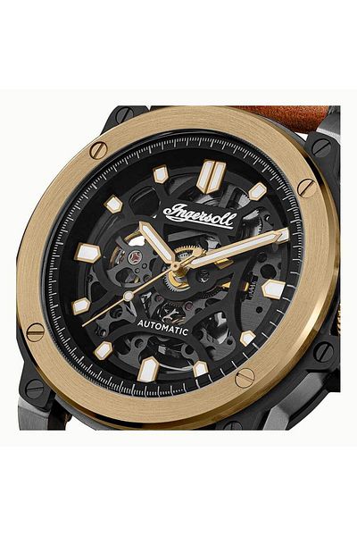 Ingersoll Ανδρικό ρολόι Ingersoll I14402, Αυτόματο, 46mm, 5ATM