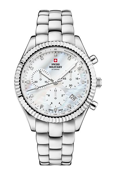 Swiss Military Ladies Watch Sm30207.02, Quartz, 38mm, 5atm