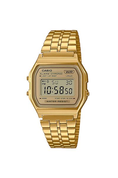 Casio Ladies Watch A158wetg-9aef, Quartz, 33mm, 3atm