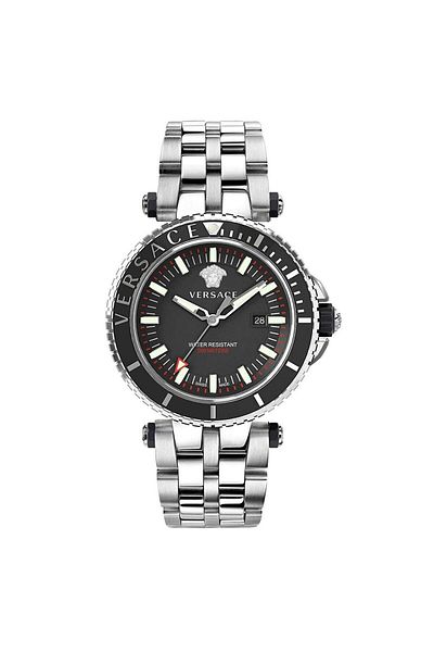 Versace Mens Watch Veak00318, Quartz, 45mm, 5atm