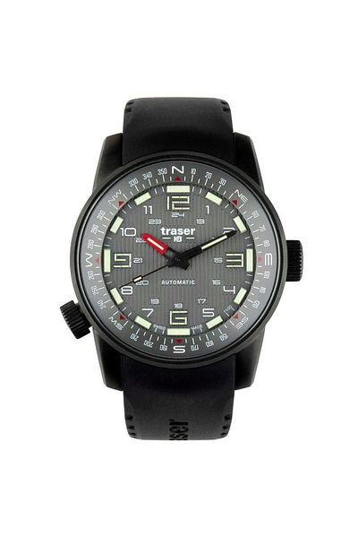 Traser H3 Ανδρικό Ρολόι Traser 110594, Αυτόματο, 46mm, 10ATM