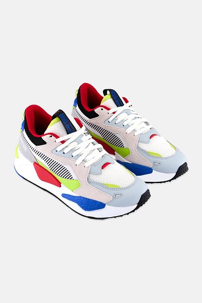 Puma Kids Boy Rs-z Lace Up Outdoor Shoes, Grey
