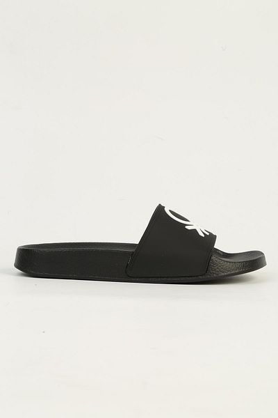 Benetton Bn-1436 Model Black Women's Slippers
