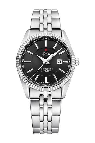Swiss Military Ladies Watch By Chrono Sm34066.01, Quartz, 33mm, 5atm