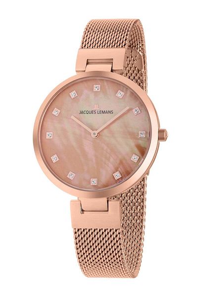 Jacques Lemans Ladies Watch 1-2001h, Quartz, 36mm, 5atm