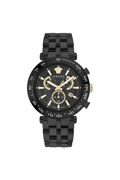 Versace Mens Watch Vejb00722, Quartz, 46mm, 5atm