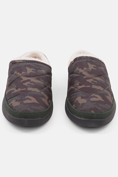 Toms Women Slip On Camo Mules, Dark Green Combo
