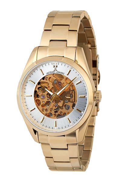 Jacques Lemans Ανδρικό Ρολόι 1-2087j, Αυτόματο, 40mm, 5atm