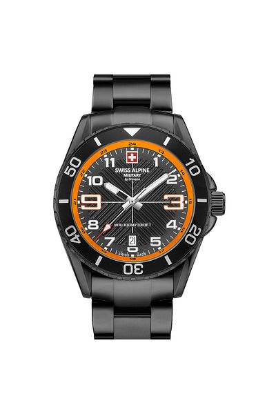 Swiss Alpine Military Ανδρικό ρολόι Swiss Military 7029.1179, Quartz, 42mm, 10ATM