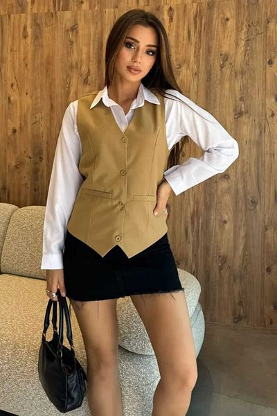Emet Women's Test Shirt Vest Set
