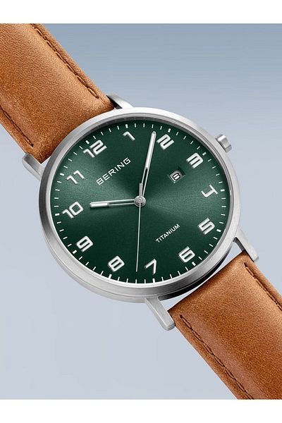 Bering Ανδρικό ρολόι Bering 18640-568, Quartz, 40mm, 5ATM