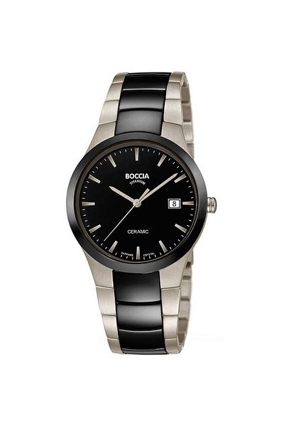 Boccia Ανδρικό ρολόι Boccia 3639-01, Quartz, 39mm, 5ATM