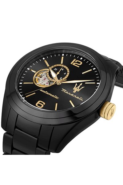 Maserati Mens Watch R8823150001, Automatic, 45mm, 20atm