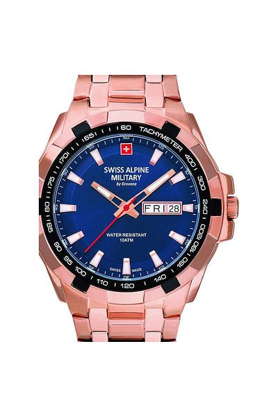 Swiss Alpine Military Mens Watch Swiss Military 7043.1165, Quartz, 42mm, 10atm