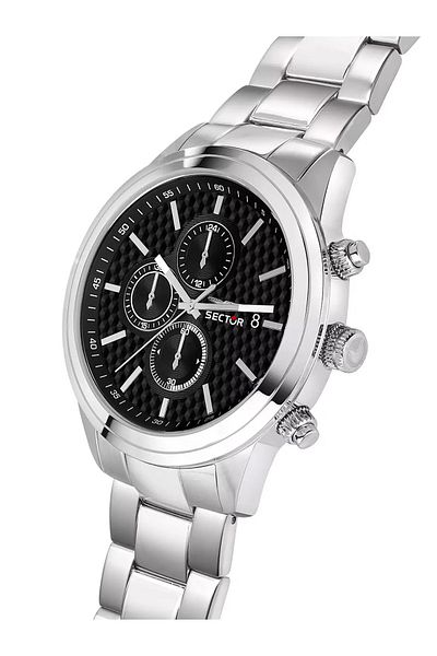 Sector Mens Watch R3273740002, Quartz, 45mm, 5atm