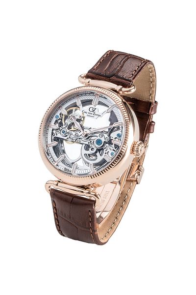 Carl Von Zeyten Mens Watch Carl Von Zeyten CVZ0031RWH, Automatic, 42mm, 5ATM