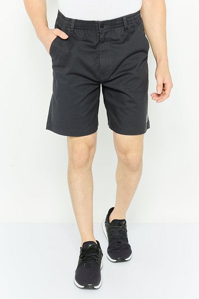 Element Men Relaxed Fit Textured Outdoor Shorts, Charcoal