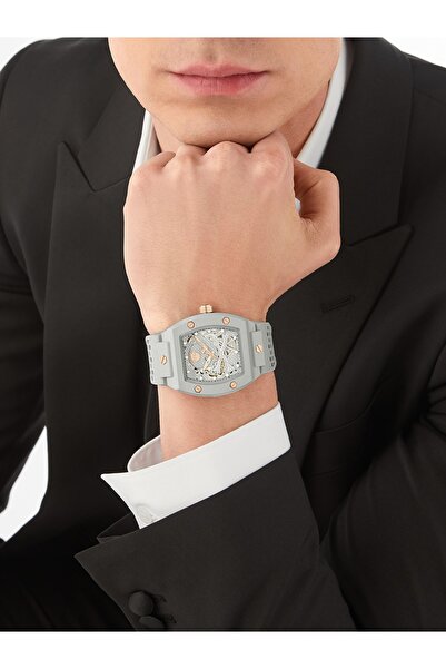 PHILIPP PLEIN Ανδρικό ρολόι Philipp Plein PWVBA0123, Automatic, 44mm, 5ATM