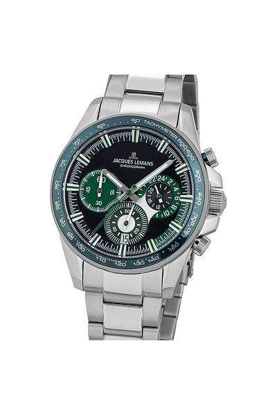 Jacques Lemans Ανδρικό ρολόι Jacques Lemans 1-2127G, Quartz, 40mm, 10ATM