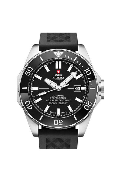 Swiss Military Mens Watch Sma34092.04, Automatic, 45mm, 100atm
