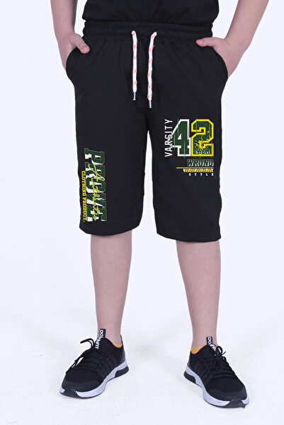 panios kids Capri cu buzunar dublu pentru băiat cu imprimeu Prove