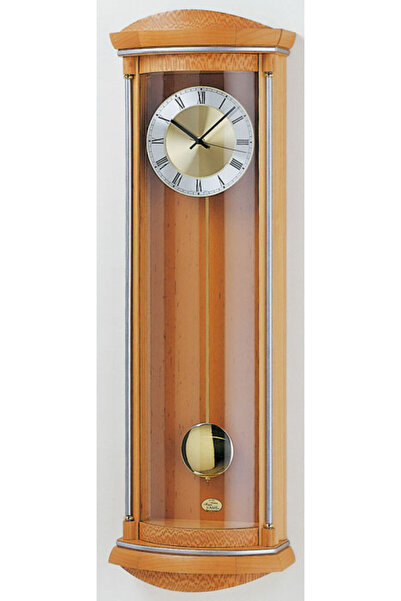 AMS Wall Clock 5080/16, Quartz, Gold, Analogue, Classic