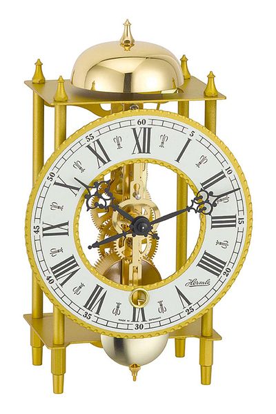 Hermle Table Clock Hermle 23004-000711, Mechanical, White, Analogue, Classic