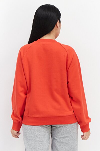 New Balance Women Sportswear Fit Outdoor Sweatshirt, Red