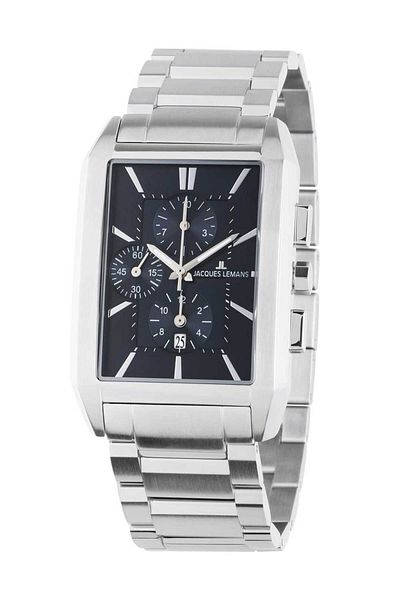 Jacques Lemans Ανδρικό ρολόι Jacques Lemans 1-2161J, Quartz, 34mm, 5ATM