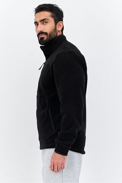 Puma Men Sportswear Fit Full Zip Outdoor Sweatshirts, Black