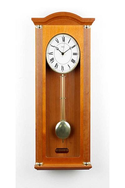 AMS Wall Clock 5014/9, Quartz, White, Analogue, Classic
