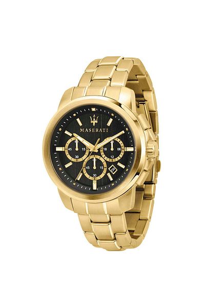 Maserati Mens Watch R8873621013, Quartz, 44mm, 5atm