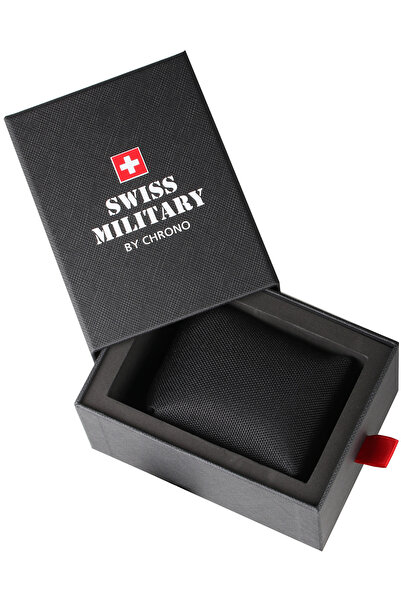 Swiss Military SM34098.02 Ανδρικό Ρολόι Χρονογράφου Vintage 43mm 10ATM