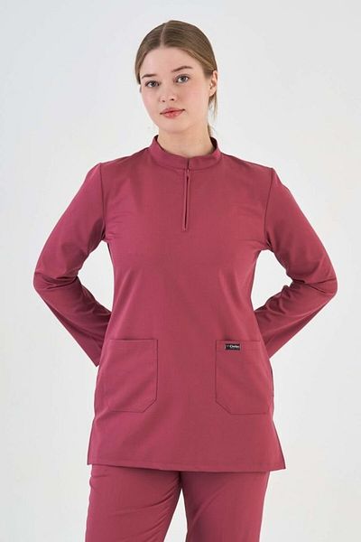 Owlet Medikal Lycra Dark Pink Tunic Size Set