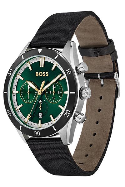 BOSS Mens Watch 1513936, Quartz, 44mm, 5atm