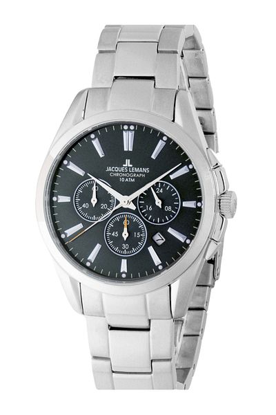 Jacques Lemans Mens Watch 1-1945d, Quartz, 42mm, 10atm