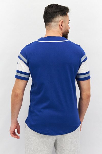 Genuine Merchandise Men Sportswear Fit Short Sleeve Training Jersey, Blue