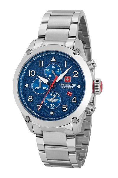SWISS MILITARY HANOWA SMWGI2101502 Nightflighter Chrono 44mm 10ATM