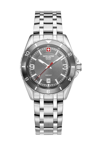 Swiss Alpine Military Mens Watch Swiss Military 7034.1132, Quartz, 42mm, 10atm