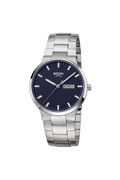Boccia Mens Watch 3649-02, Quartz, 39mm, 5atm